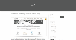 Desktop Screenshot of blog.slaets.eu